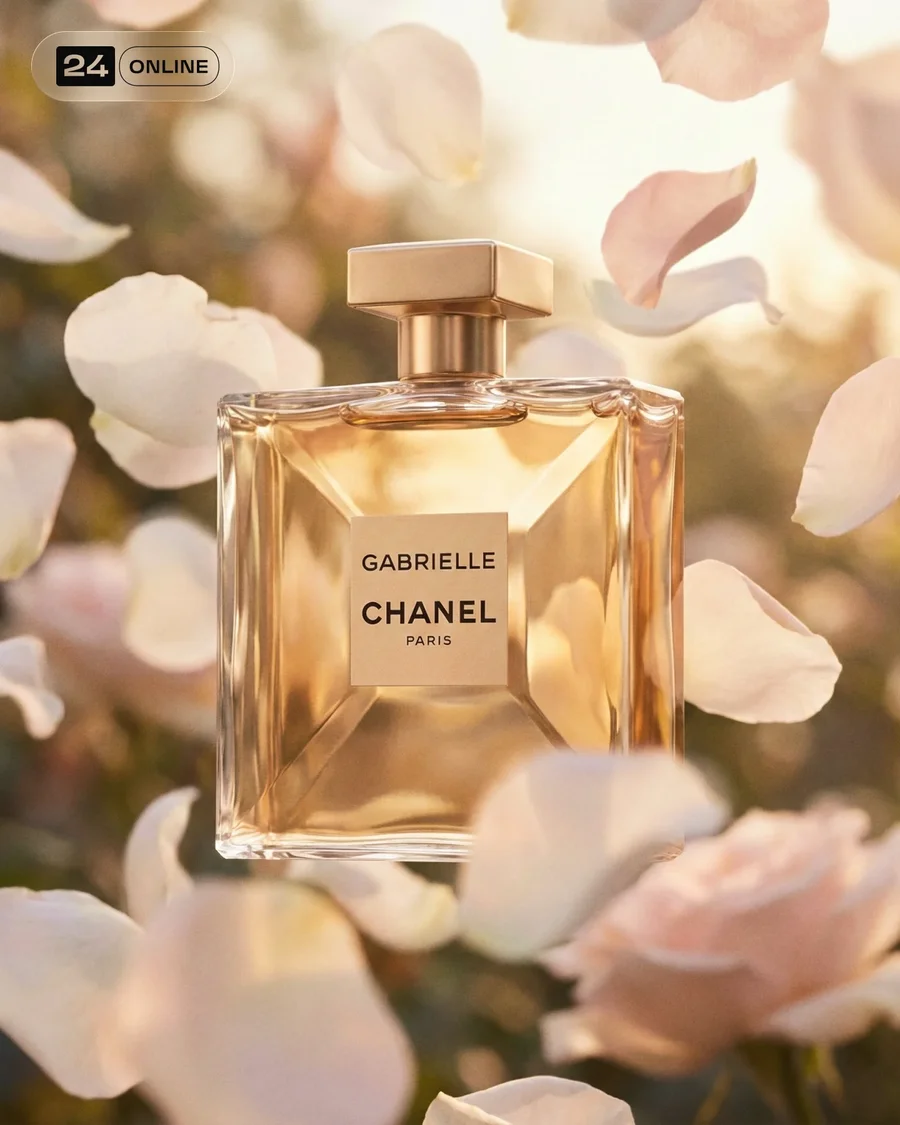 Luxury perfume bottle close-ups with cinematic lighting, petals, sand, and… — AI-generated example 3 of 3