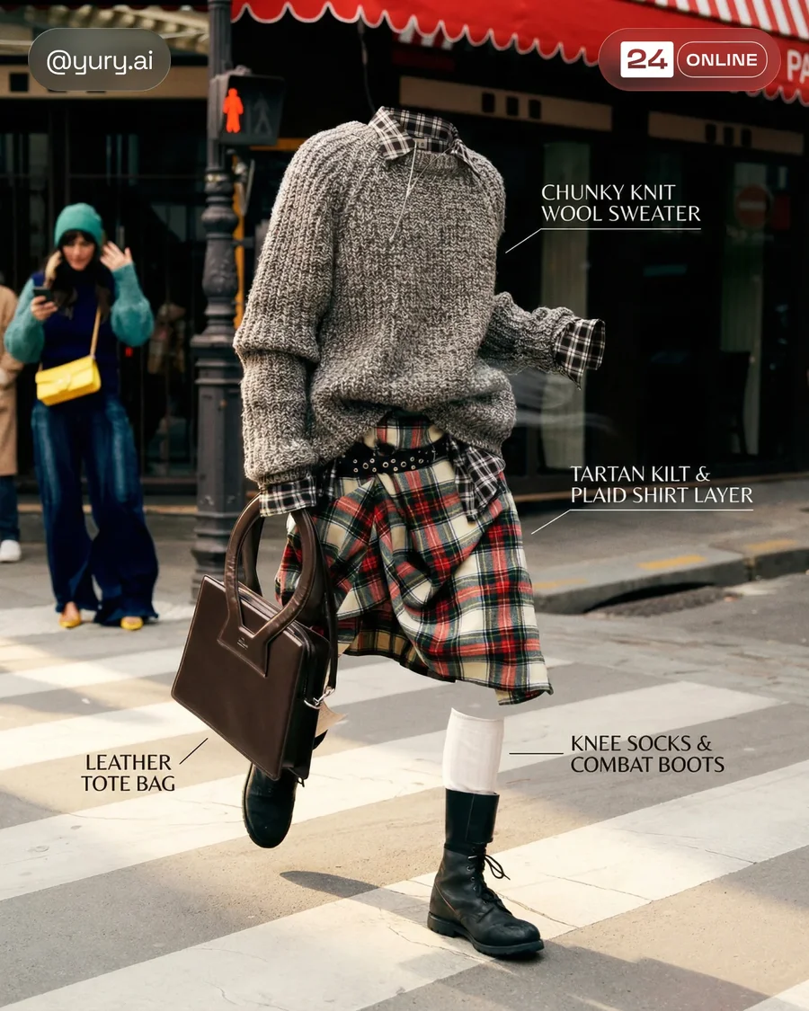 Luxury editorial clothing infographic with airy fabric motion and bright… — AI-generated example 3 of 3