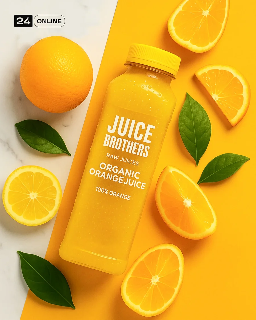Luxury beverage packaging with dramatic ingredients, condensation, and… — AI-generated example 2 of 2