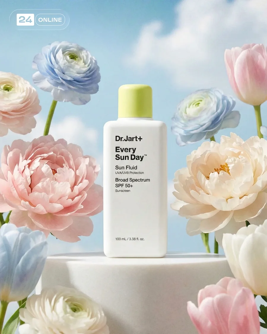 Romantic pastel beauty products with floral styling, soft light, and luxury… — AI-generated example 5 of 5