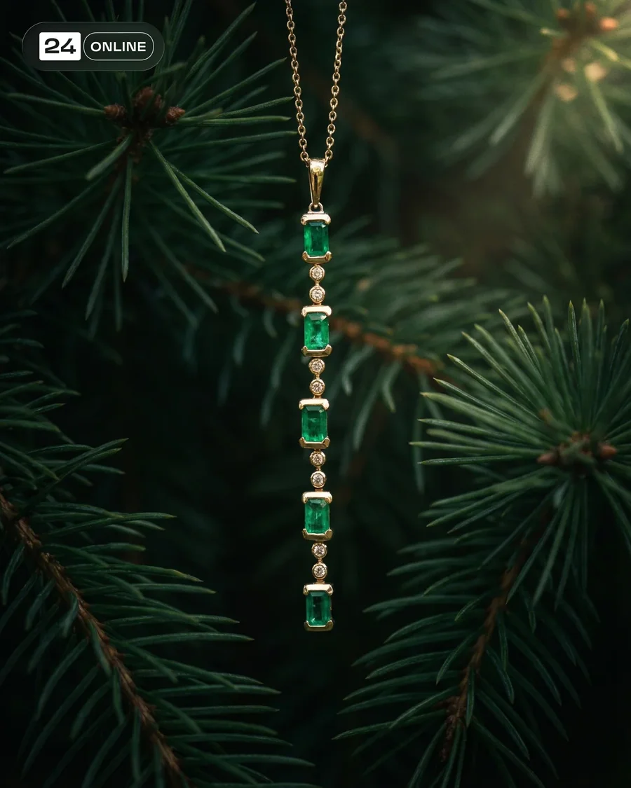 Editorial luxury gemstone pendant photography with warm cinematic styling and… — AI-generated example 6 of 6