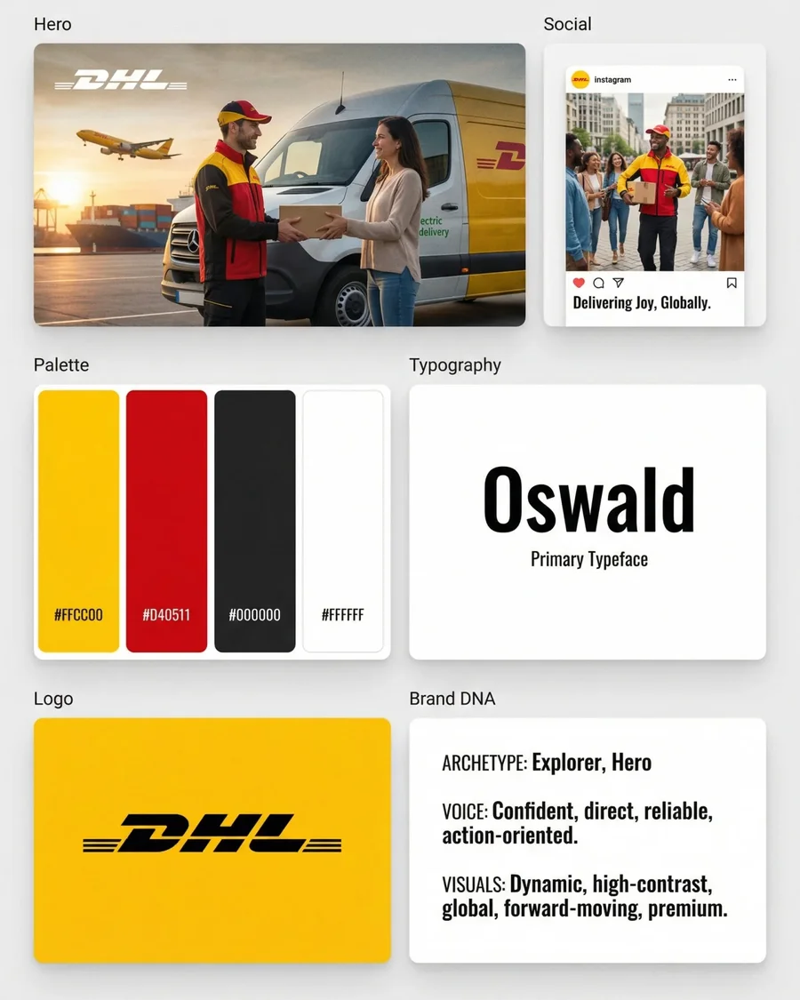 Luxury handbag brand identity board with cinematic photography and refined… — AI-generated example 2 of 5