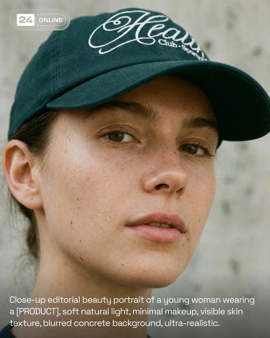 Minimalist editorial jewelry photography with concrete textures, natural light… — AI-generated example 2 of 2