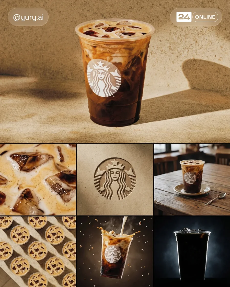 Ultra-premium studio multi-panel product presentation for branded accessory… — AI-generated example 2 of 5
