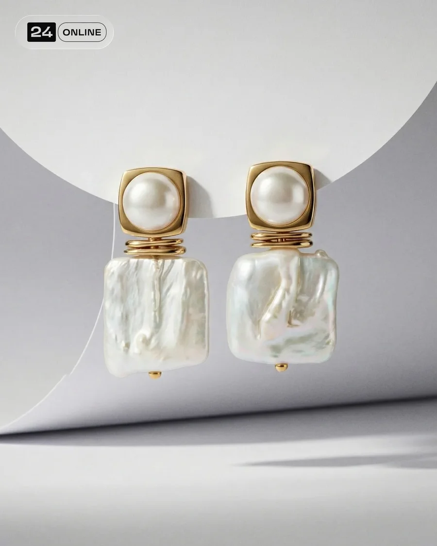 Luxury jewelry catalog shots with minimalist studio lighting and elegant… — AI-generated example 2 of 2
