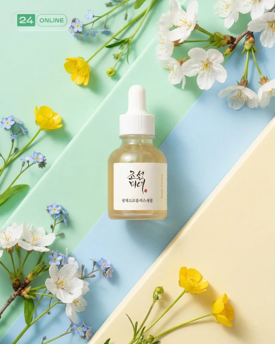 Pastel floral luxury beauty product photography with clean editorial… — AI-generated example 5 of 5