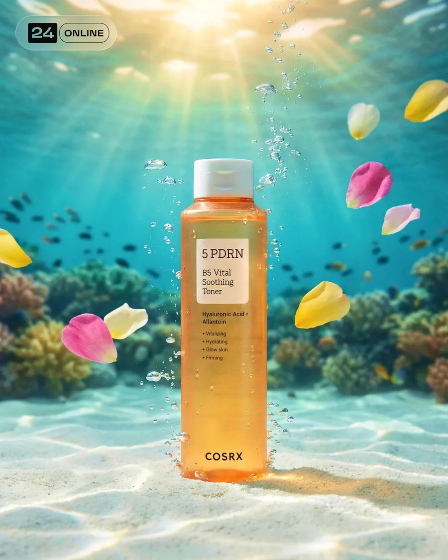 Luxury bottle product photography in dreamy natural landscapes with cinematic… — AI-generated example 6 of 6