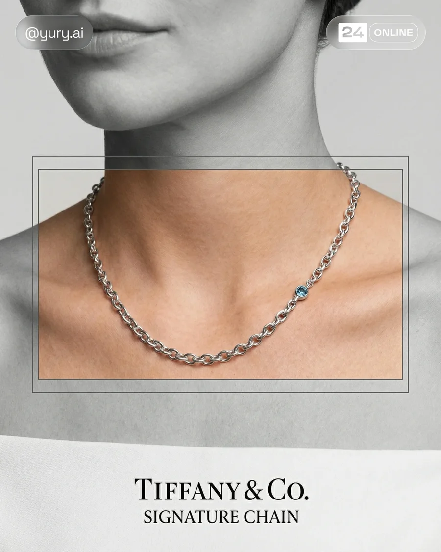 Luxury editorial jewelry portraits with selective color frames highlighting… — AI-generated example 3 of 4