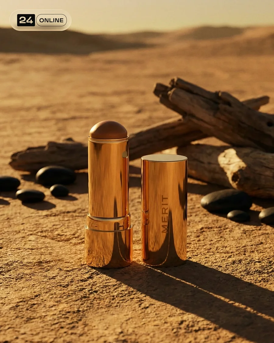 Luxury bottle product photography in dreamy natural landscapes with cinematic… — AI-generated example 3 of 6