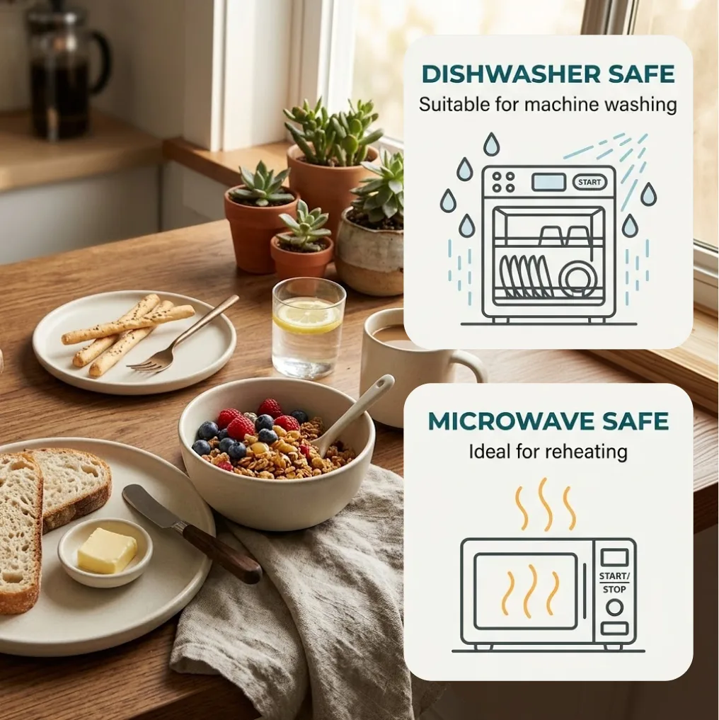 Infographic product image with care icons, Walmart Home & Kitchen, US listing