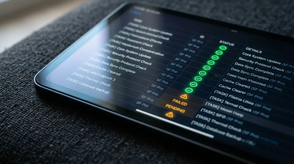 Requirements Report Dashboard View