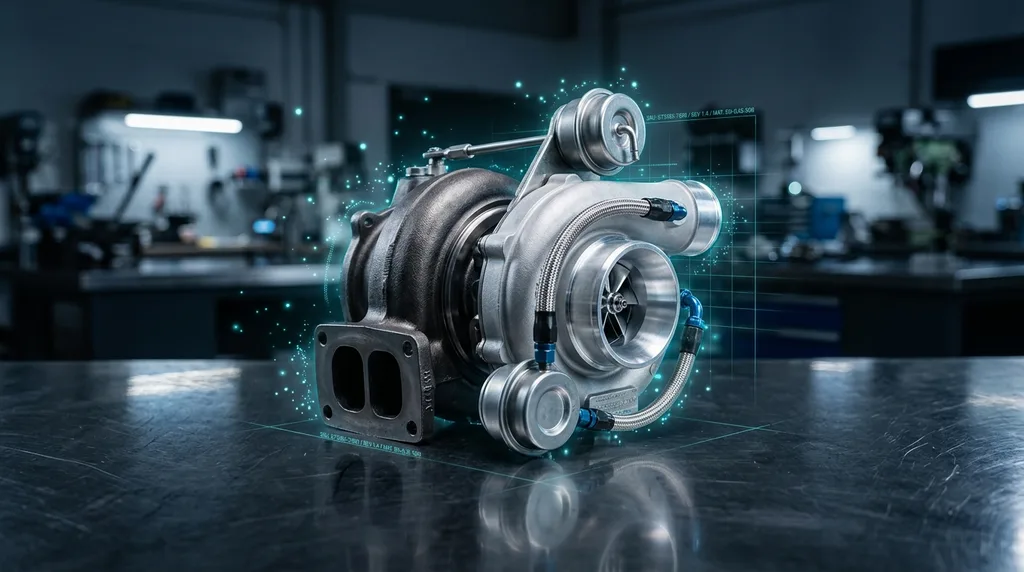 AI listing generation interface for auto parts with OEM and fitment data fields