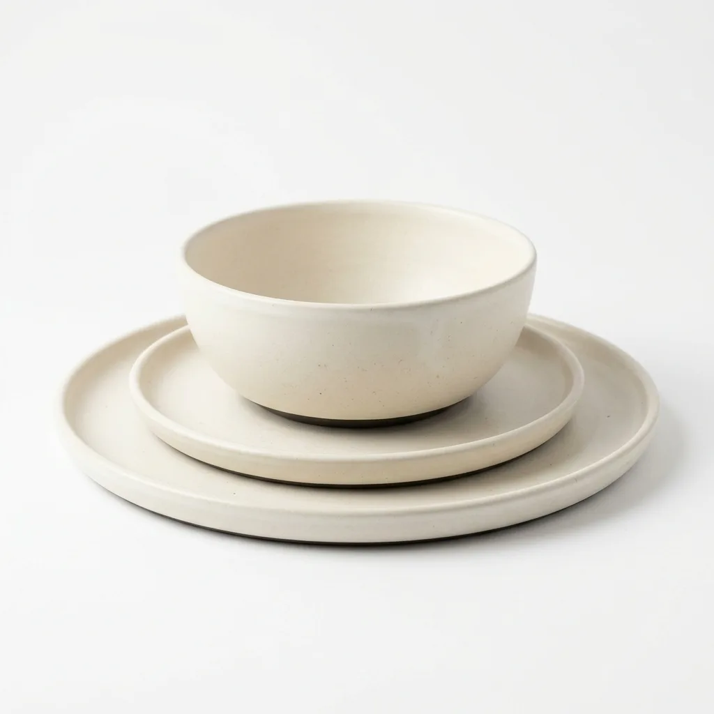 Ceramic dinnerware set centered on white background, Walmart-compliant primary image, 2000x2000 resolution