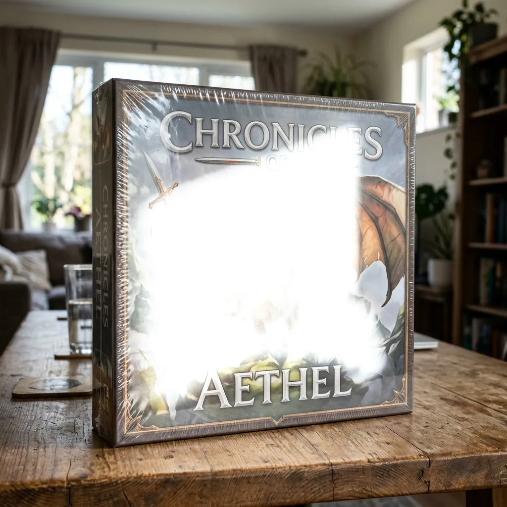 Toy packaging with heavy light glare