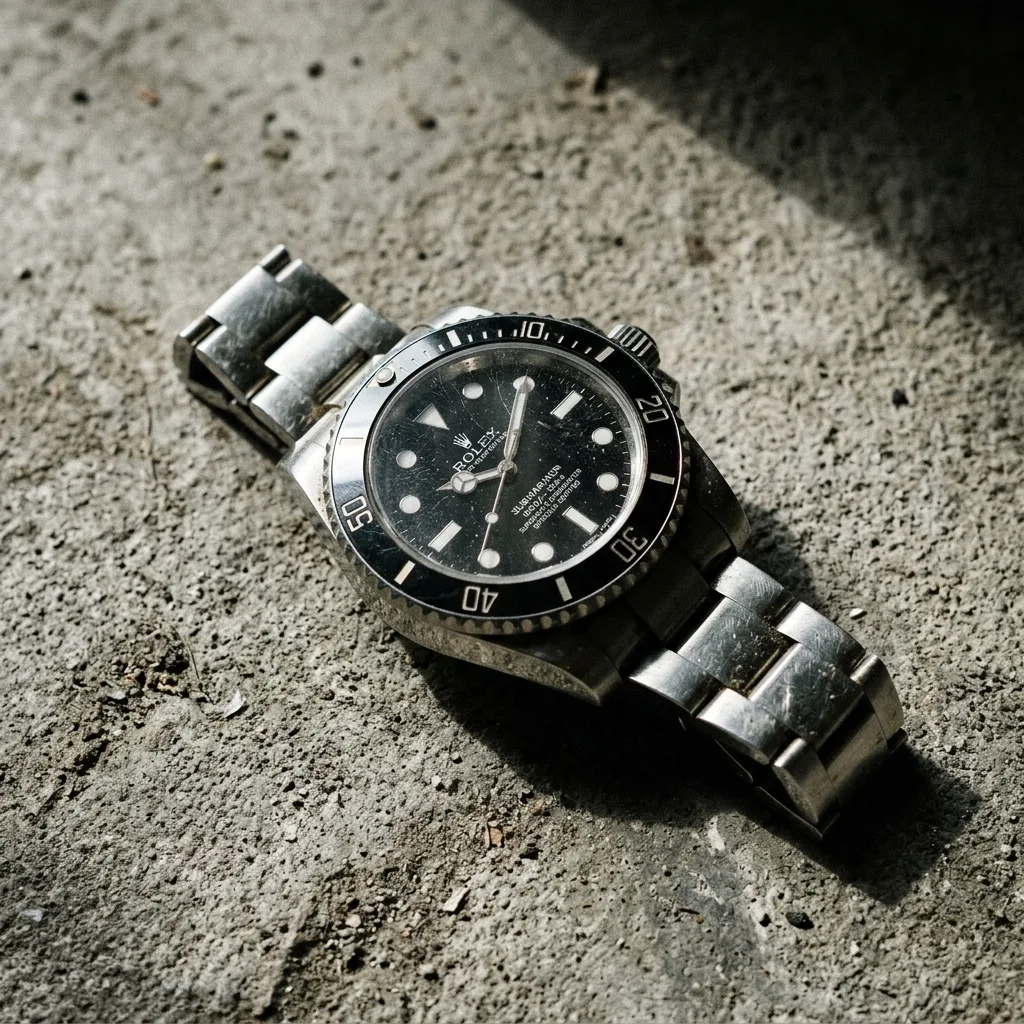 Product photo before automated background removal, showing uneven lighting and noise