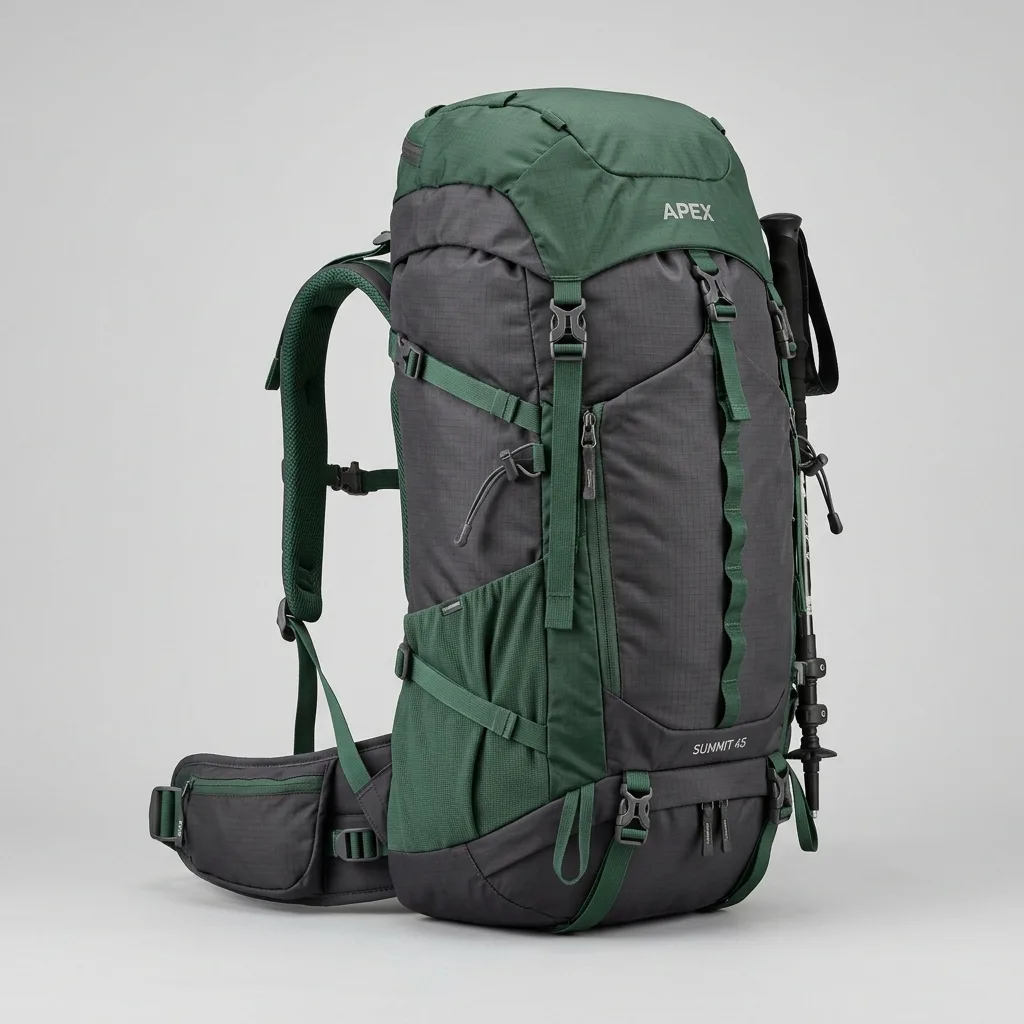 Trail Pro 45L Backpack product photo showing front view