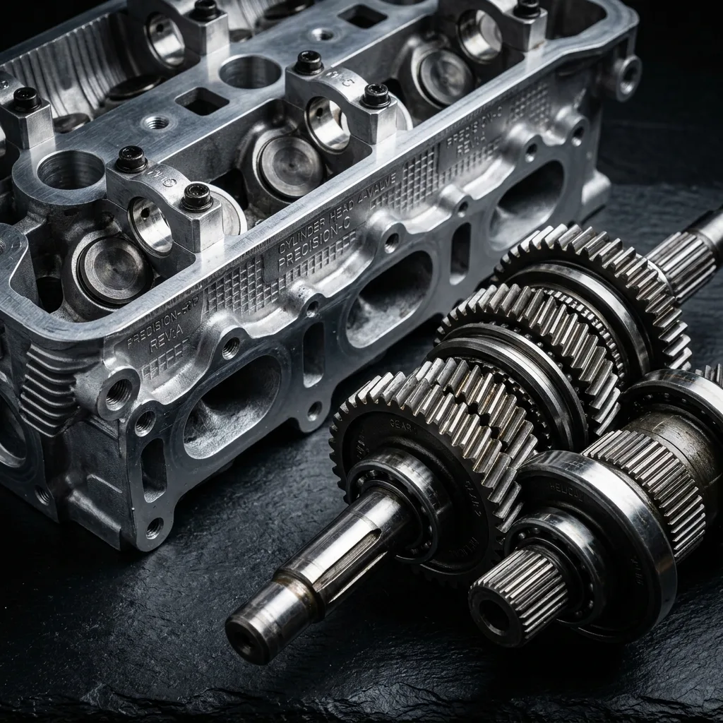 Engine components and drivetrain parts