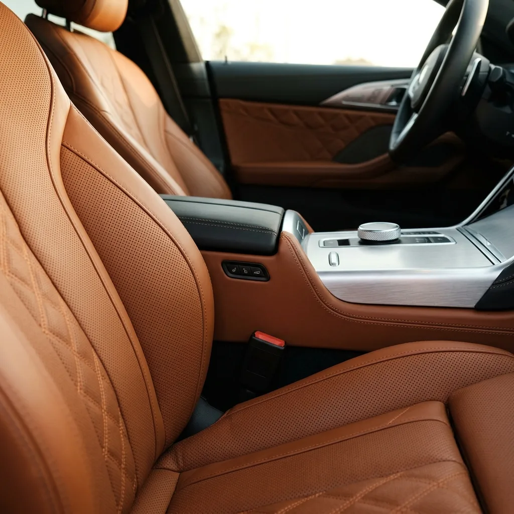 Dashboard trim, seat covers, and interior accessories