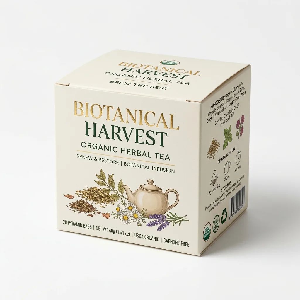 Boxes and cartons — cereals, tea, confectionery, ready meals