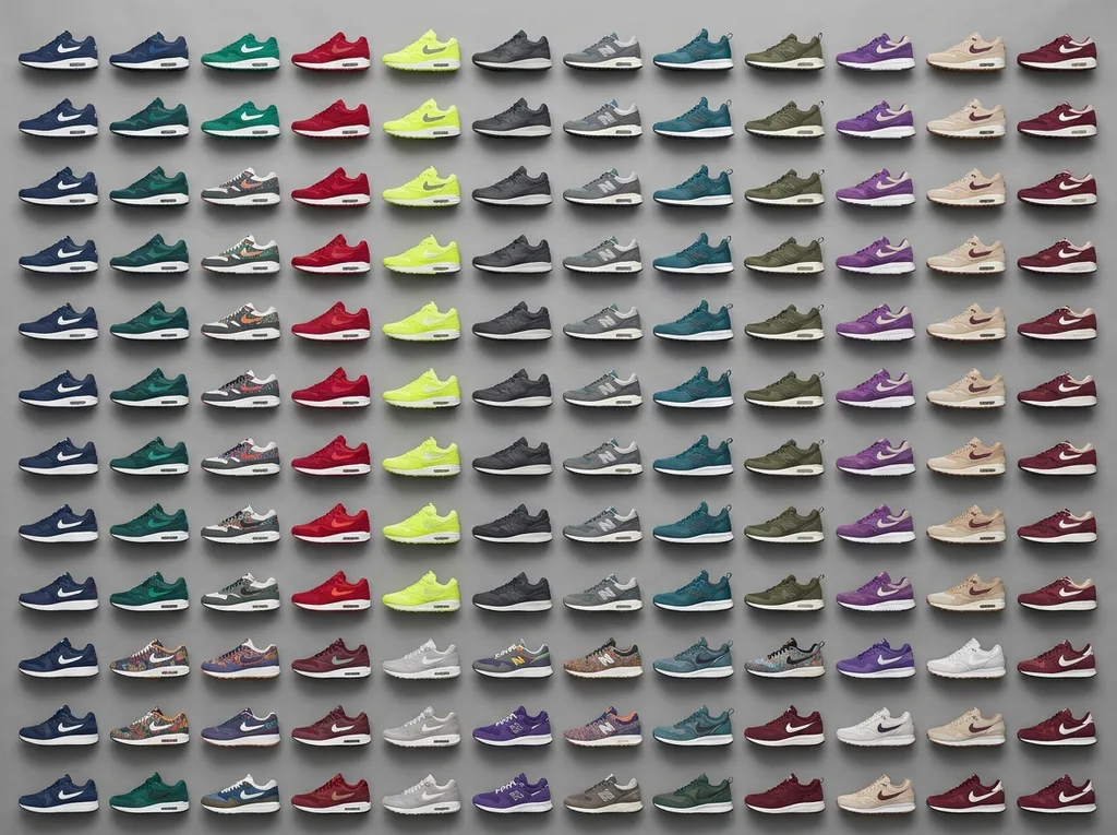 eCommerce manager task panel showing listing health and inventory alerts for footwear SKUs